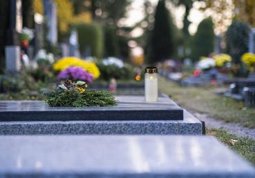 Preview: 4er-Set XXL-Solar-LED-Grabkerzen mit Dauerlicht und Akku, 21 cm, weiss