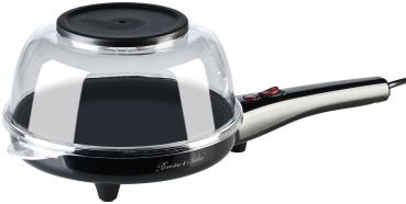 Preview: 3in1-Crépe-, Popcornmaker und elektrische Pfanne, 800 Watt, Ø 20 cm
