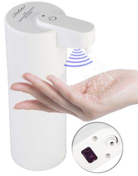 Preview: set of 4 Automatic Battery Spray Disinfectant Dispenser, IR Sensor, 500 ml