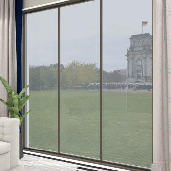 Preview: set of 2 insulating mirror film, self-adhesive, visual / UV protection, 60 x 200cm