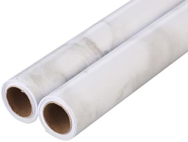 Preview: set of 8 decorative and furniture film “Marble“ for DIY projects, 60 x 300 cm