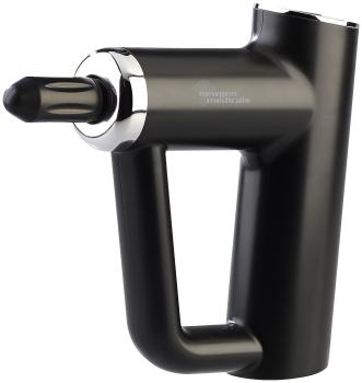 Preview: Massaggiatore manuale ricaricabile, 4 attacchi, 6 livelli, 3,5 ore di autonomia, borsa