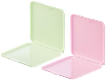 Preview: 16-piece set of mask storage cases, dust-tight and hygienic, colorful Preview: 16-piece set of mask storage cases, dust-tight and hygienic, colorful