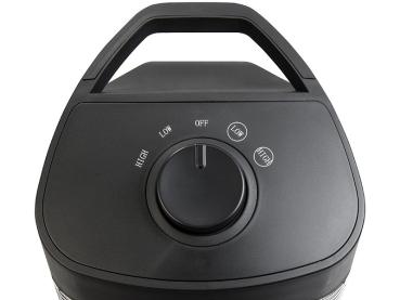 Preview: Colonna riscaldante IR per esterni, oscillazione, 600 / 1.200 watt, classe di protezione IPX4