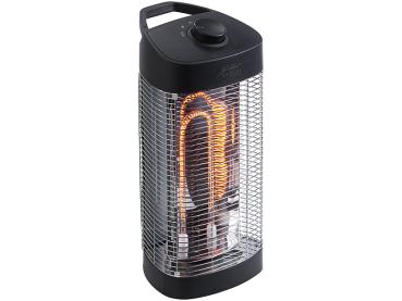 Preview: Colonna riscaldante IR per esterni, oscillazione, 600 / 1.200 watt, classe di protezione IPX4