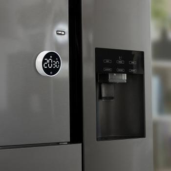 Preview: Digitaler Küchentimer mit Drehrad, LCD-Display & Magnethalter