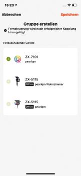 Preview: ELESION Funk-Fernbedienung für OT-130 Outdoor-Tischlampe & LED-Kerzen LEDK-4 - App-Steuerung, Smart-Life/Tuya kompatibel - Bis zu 100 Leuchten in 4 Gruppen