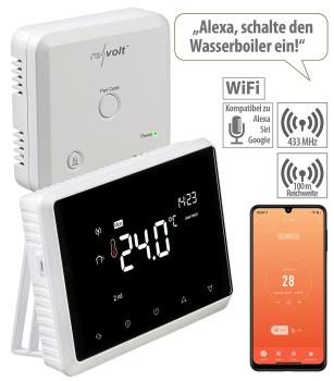 Preview: Funk-Thermostat mit WLAN und App für Gastherme und Wasserboiler Preview: Funk-Thermostat mit WLAN und App für Gastherme und Wasserboiler
