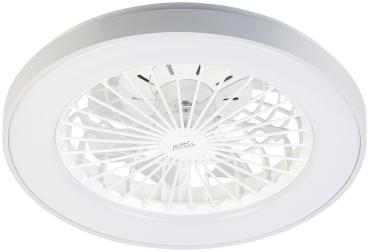 2in1-WLAN-Deckenleuchte und Ventilator, RGB-CCT-LEDs, 30W, 1.250 lm, App