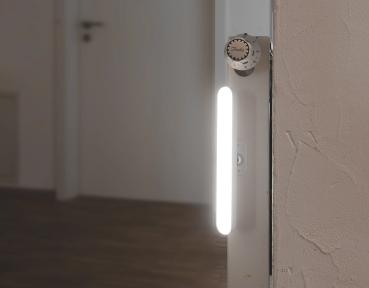 Preview: Barre lumineuse LED orientable à accu, capteur PIR, 120 lm, blanc lumière du jour