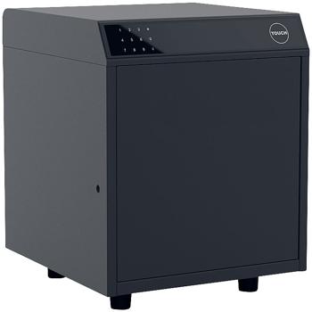 Preview: Boîte aux lettres intelligente pour colis en acier, 46 x 50 x 50 cm, PIN, App, IP55