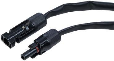 Preview: 2er-Set Solarkabel-Fenster-Durchführung - Extraflache 35cm Kabel für Balkonkraftwerke ohne Bohren - MC4-kompatibel, IP67, 2x 4mm², 1000V DC