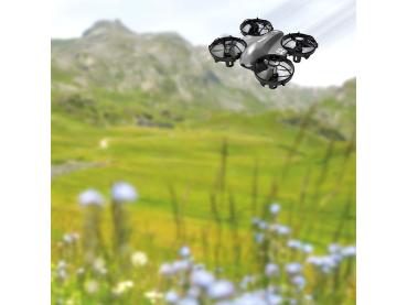 Preview: Mini-Quadrocopter GH-55.mini - Gesten-Steuerung mit Hindernis-Sensoren - 360°-Flip, 1-Tasten-Start/-Landung, 6-Achsen-Gyroskop, 30m Reichweite
