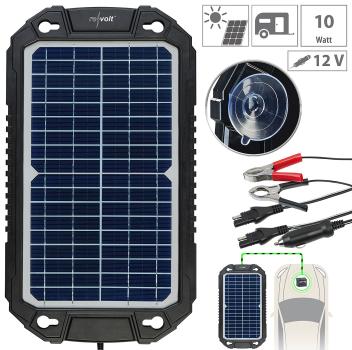 Preview: Solar charger for car batteries, car, camper, 12 Volt, 10 Watt