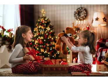 Preview: LED-Büschel-Lichterkette, 300 warmweisse LEDs, App, 3 m, transparent