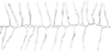 Preview: set of 2 LED wifi tufts light chain, 300 warm white LEDs, Tuya, transparent