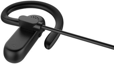 Preview: Headset mit Bluetooth 5, 6 Stunden Sprechzeit, magnetisches Ladekabel