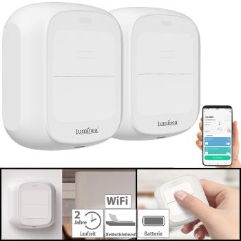 Preview: 2er-Set Smarte WLAN-Fernbedienung mit 2 Tasten, Licht & Szenen steuern Preview: 2er-Set Smarte WLAN-Fernbedienung mit 2 Tasten, Licht & Szenen steuern