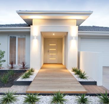 Preview: Applique murale LED carrée - Éclairage haut/bas bidirectionnel - Intérieur/extérieur IP44, 2x GU10, blanc - Aluminium durable 230V