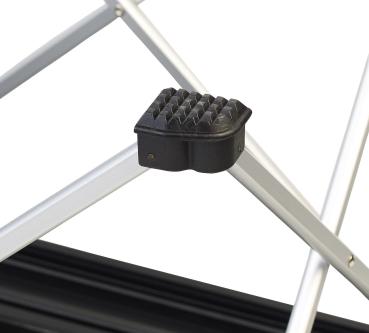 Preview: Table de camping pliante en aluminium - Légère 910g - Charge 25kg - Idéale pique-nique, barbecue, festivals, voyage - Sac inclus