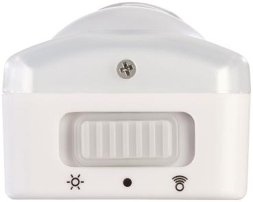 Preview: lot de 2 veilleuses LED, capteur de mouvement/crépuscule, fonctionnement sur piles