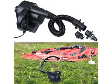 Preview: Electric air pump, 3 valve attachments, 230 V, 600 watts, 1,500 l/min.