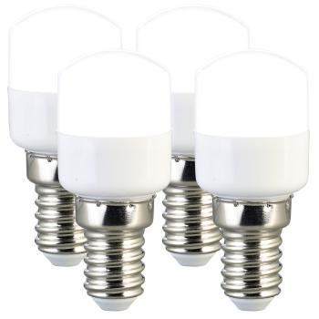 Preview: 4er-Set LED-Kühlschranklampen, E14, T25, 150 lm, 2 Watt