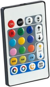 Preview: 2er-Set wetterfeste Outdoor-Fluter, RGB-CCT-LEDs, 15 Watt, 1.250 lm, IP65