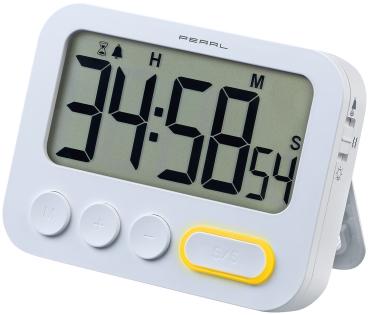 Preview: 2er-Set Digitale Küchentimer mit Ton-, LED- und Vibrationsalarm