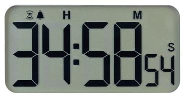 Preview: 2er-Set Digitale Küchentimer mit Ton-, LED- und Vibrationsalarm