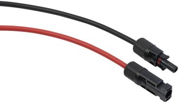 Preview: set di 4 cavi di collegamento per moduli solari, sezione dei fili 4 mm², 3 m