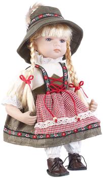 Preview: Collector porcelain doll set “Anna“ and “Anton“, 34 and 36 cm