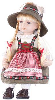 Preview: Collector porcelain doll set “Anna“ and “Anton“, 34 and 36 cm