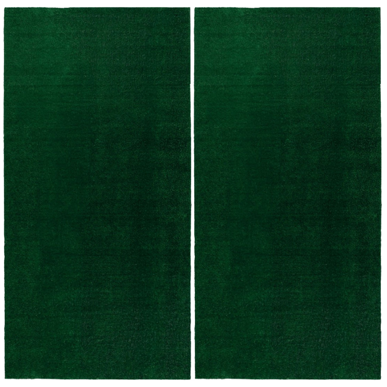 2er-Set Kunstrasenteppich, hellgrün, 100 x 200 cm
