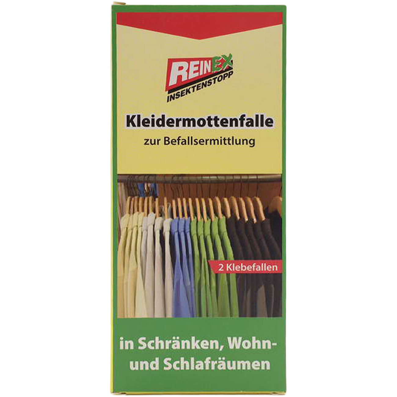 Monitoring Kleidermottenfalle mit 2 Klebefallen