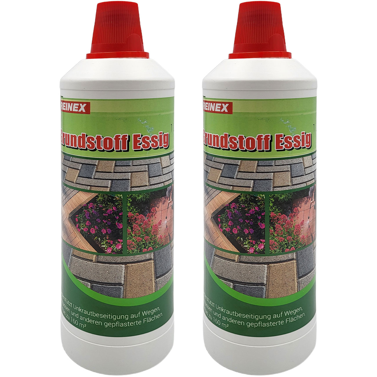 2er-Set Grundstoff Essig, 1.000 ml
