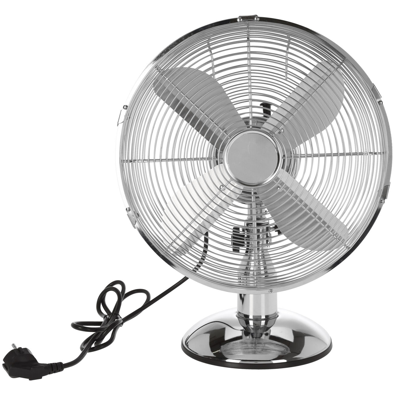 Tischventilator, silber, Ø30cm
