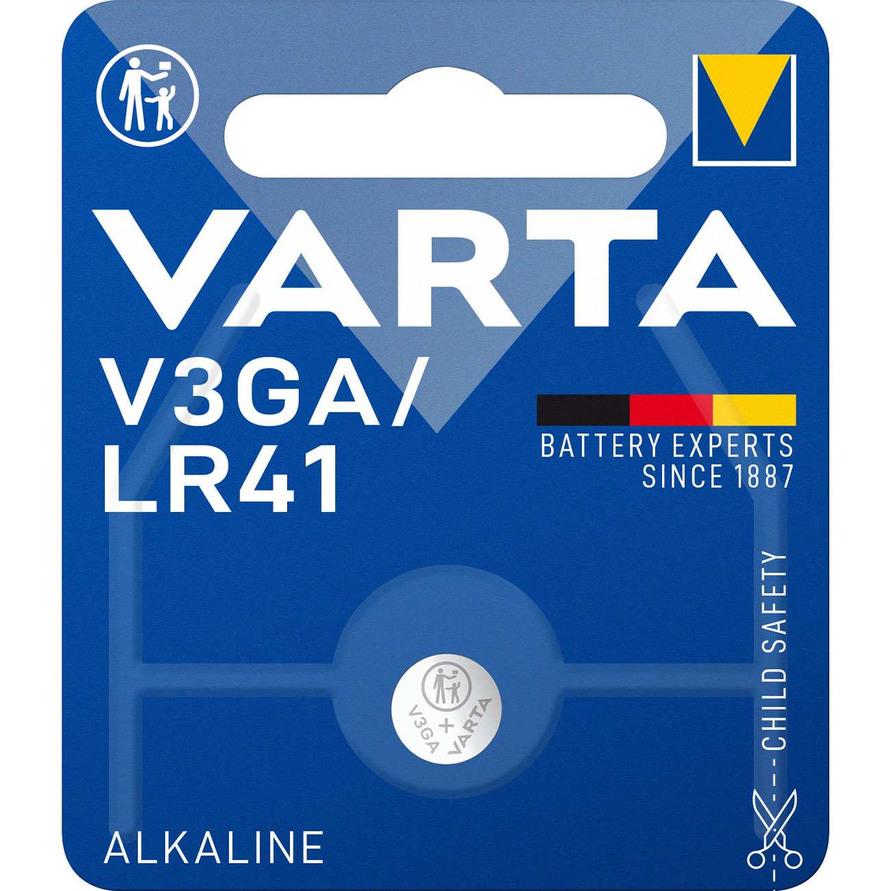 Alkaline Knopfzelle LR41 / V3GA 1.5V