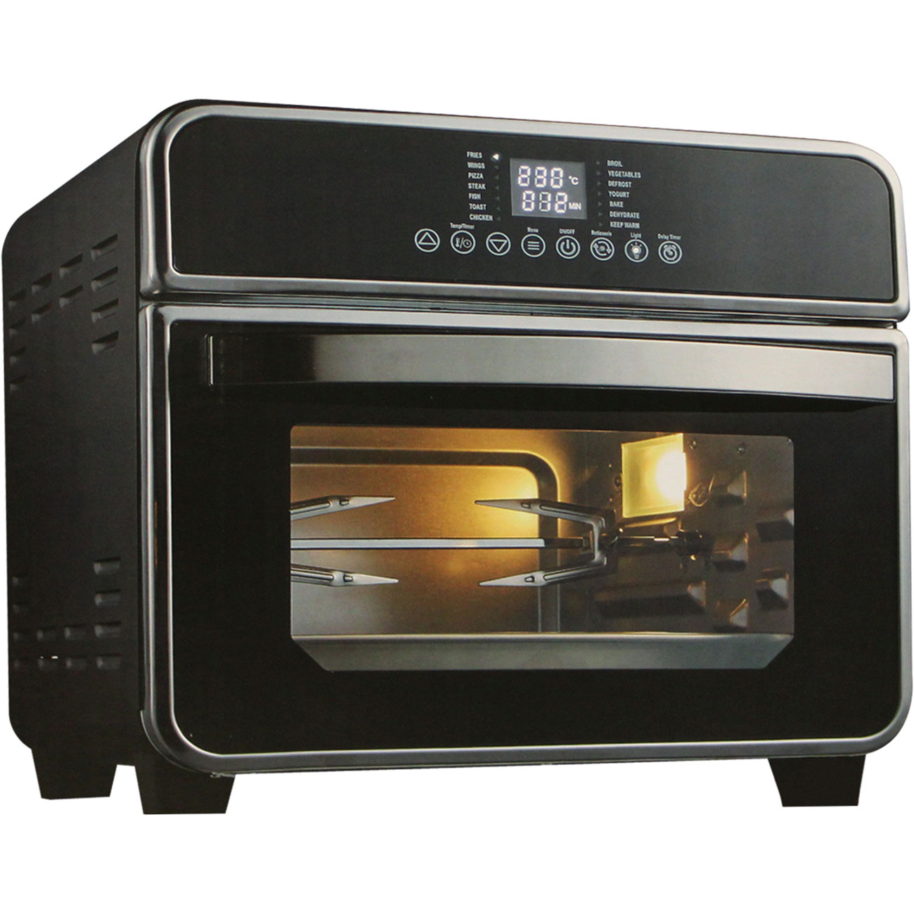 Multifunktionaler Mini-Backofen, 1600 Watt