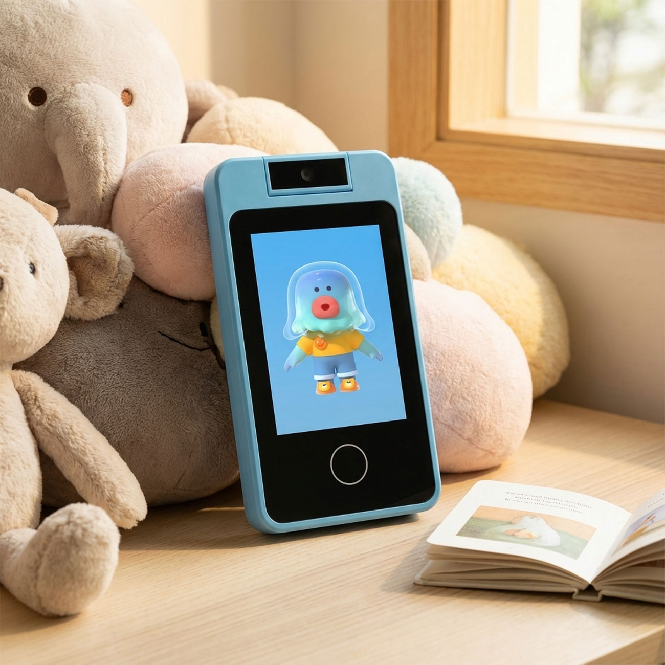 Kinder Media Player mit Touchscreen, 48MP Fotos & 1080P Videos, MP3, blau