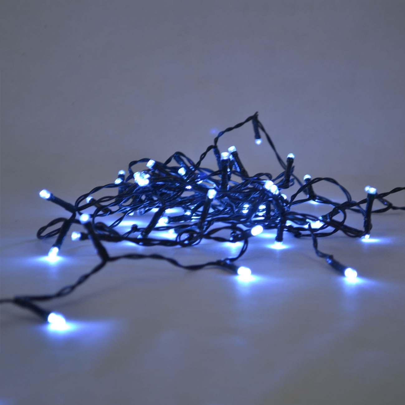 LED-Lichterkette mit Timer/Funktionsbedienung, Innen- und Aussenbereich, 80 LEDs, L 3 m