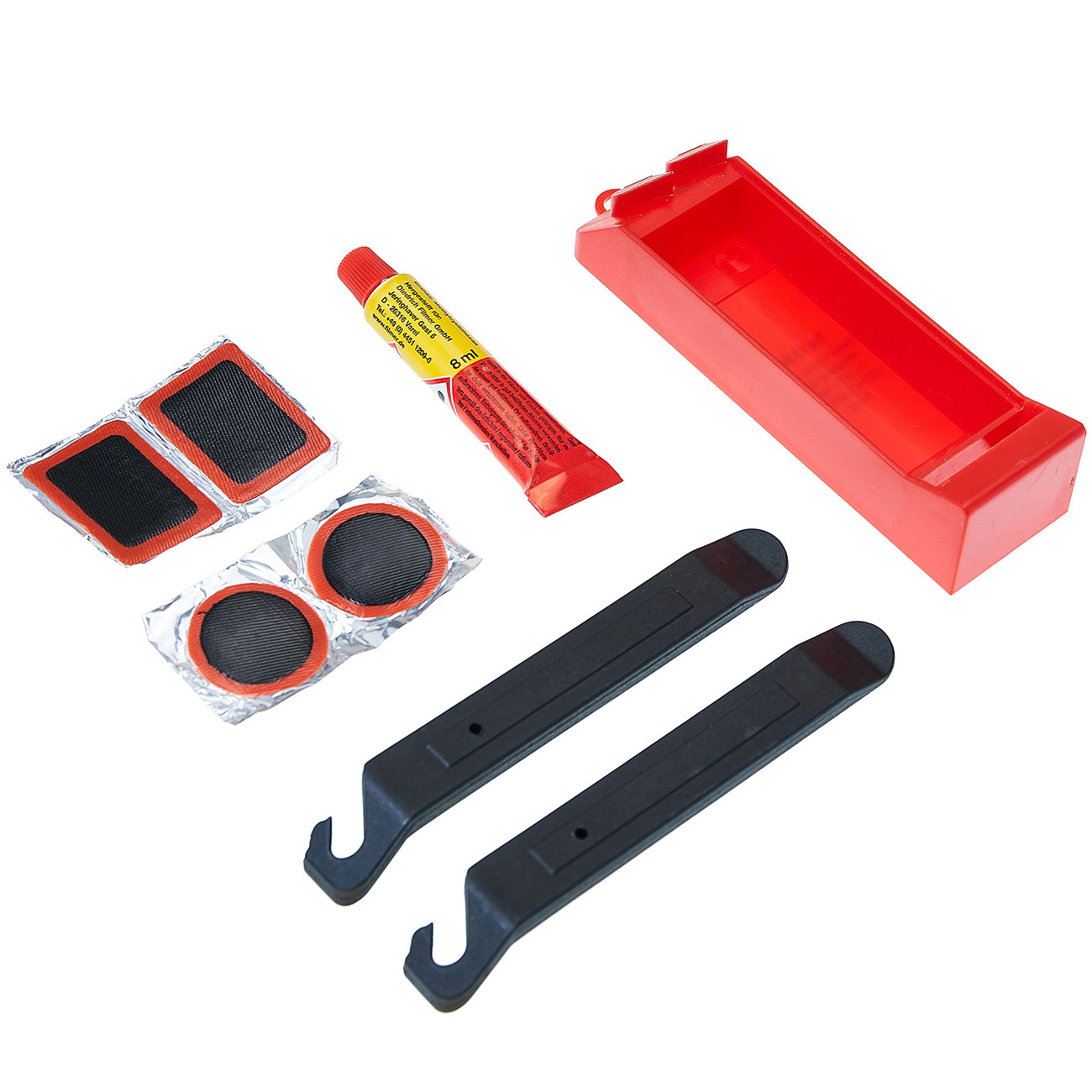 Veloreifen-Reparaturset, 9-teilig