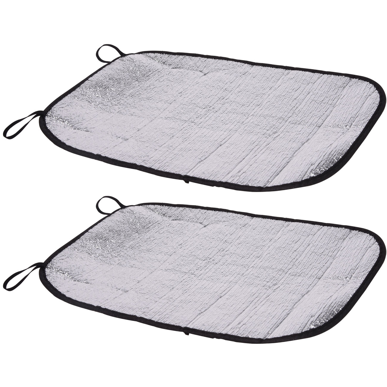 Alu Sitzkissen, 2er-Set, Thermo-Sitzmatte, je 35 x 44 cm