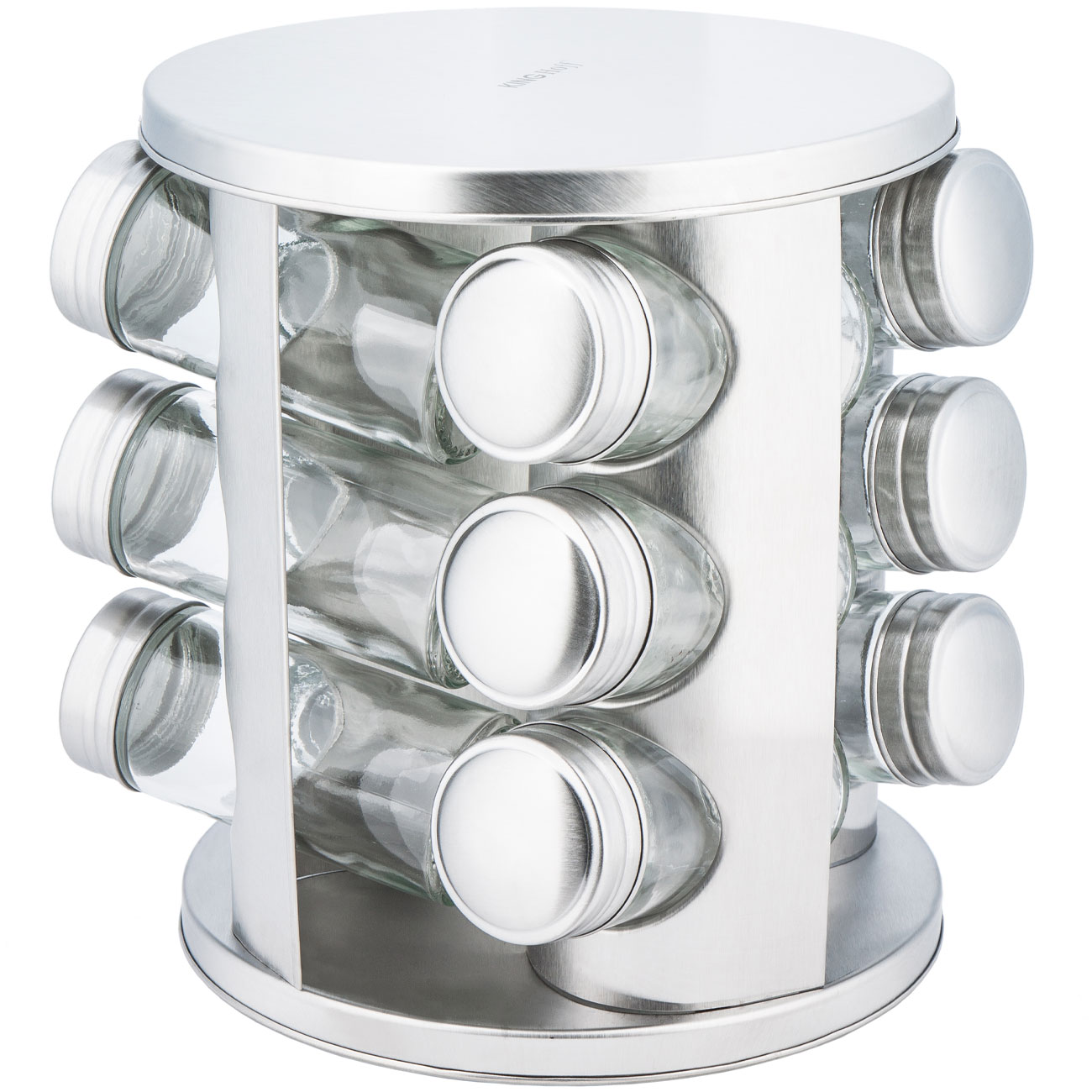 Gewürzständer mit Gefässen für Gewürze, 13-tlg., weiss