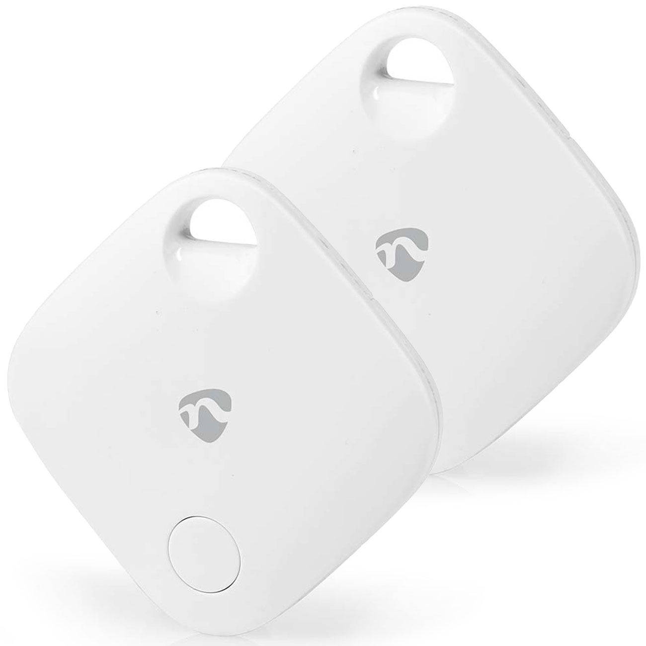 2er-Set Smart Tag, weiss, Schlüssel-Finder, Bis 1 Jahr Laufzeit