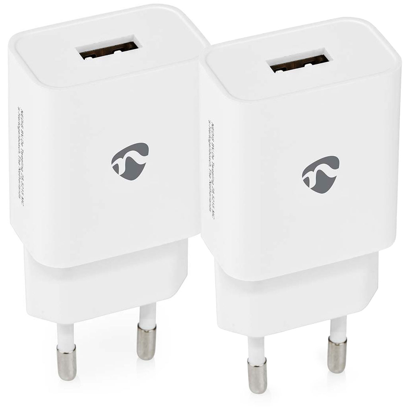 2er-Set Universal Ladegerät, USB-A Ausgang, Schnellladegerät, 12 W