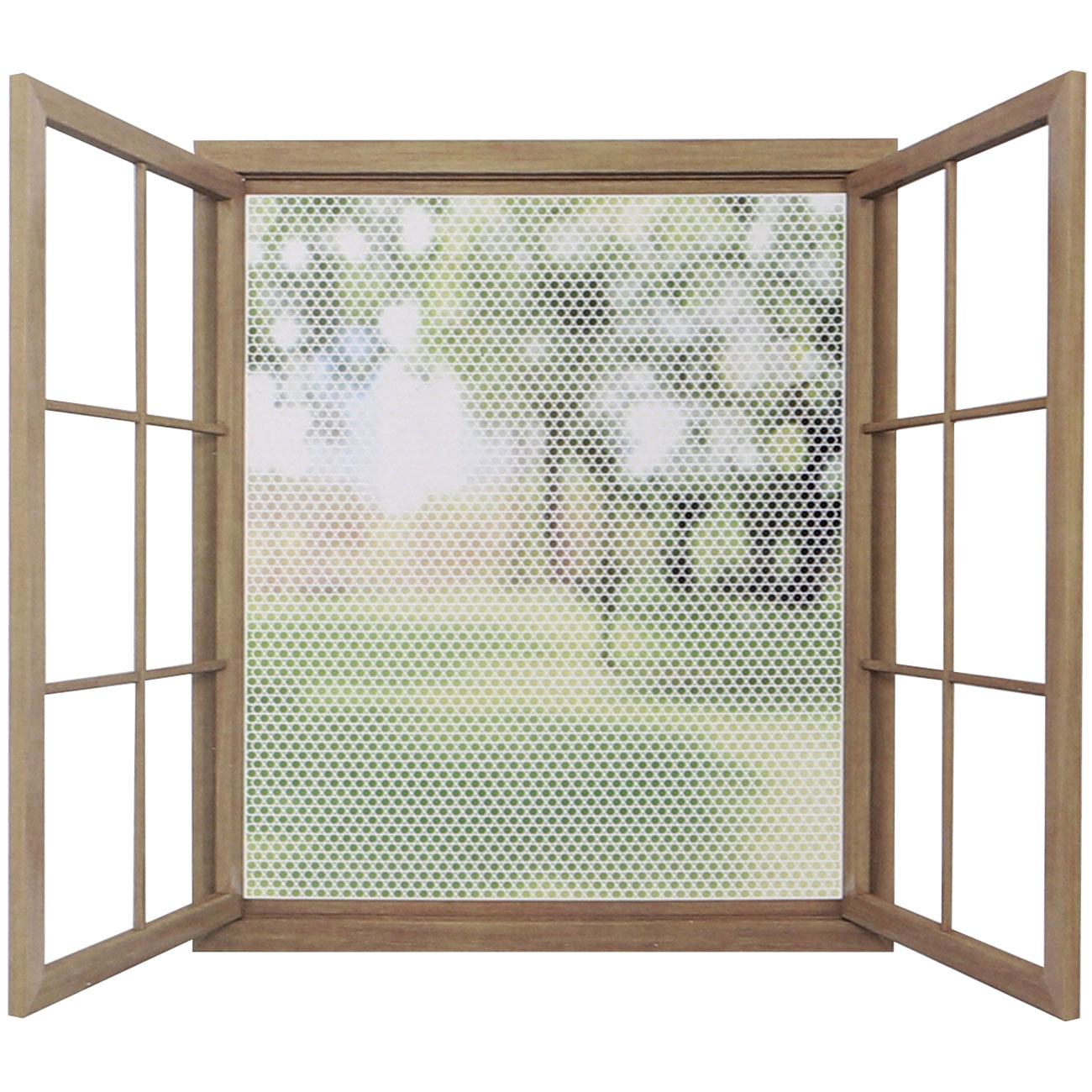 Fliegenschutzgitter für Fenster, zuschneidbar, weiss, 150 x 250 cm