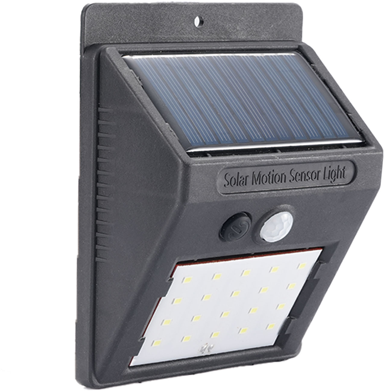 Solar-LED-Wandleuchte mit Bewegungsmelder, 20 SMD LEDs