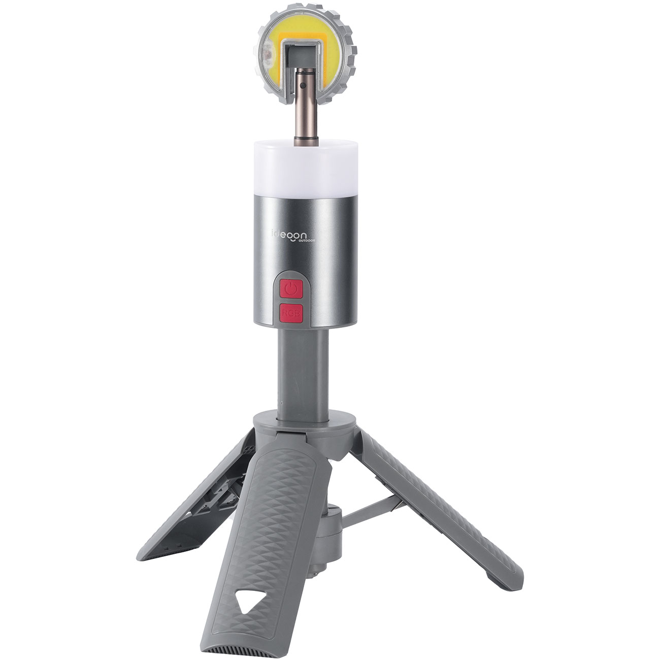 Outdoor LED-Leuchte, 180° drehbarer Lampenkopf, Stativständer