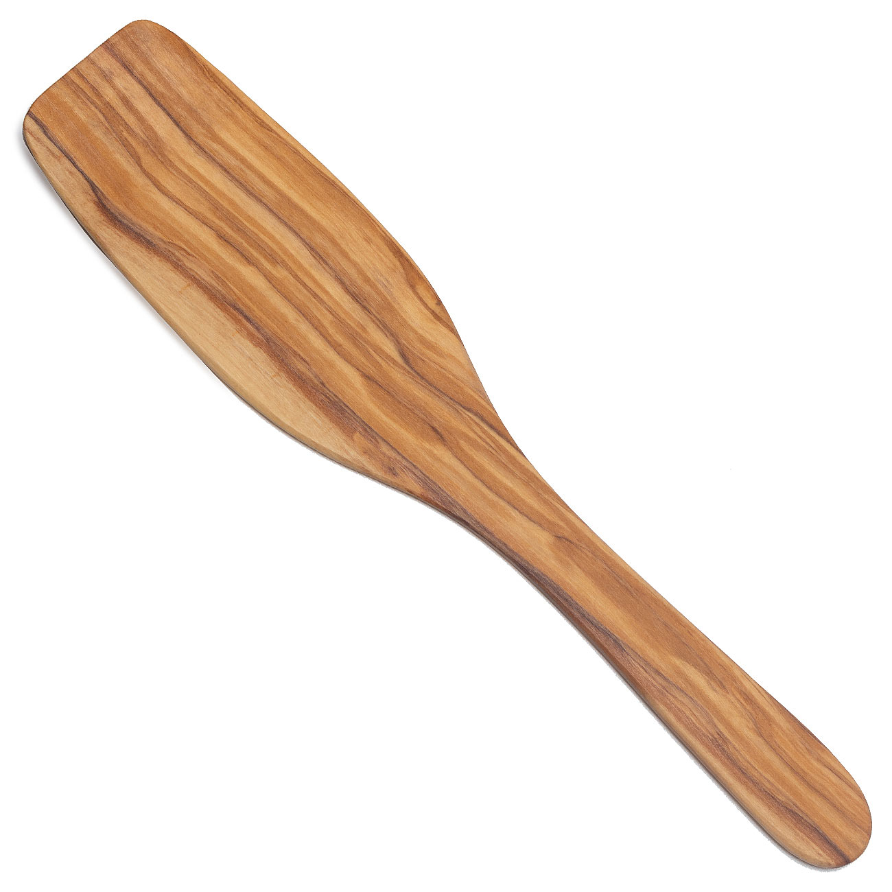 Pfannenwender, 31 cm, Olivenholz, Holzwender, Bratenwender